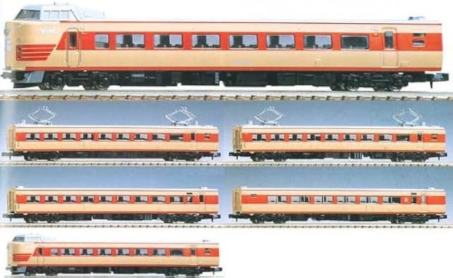 Amazon.co.jp: ▽【トミックス】381 100系 国鉄特急電車基本6両セット