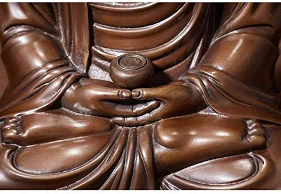 Amazon｜釈迦牟尼仏の仏像、自宅での純銅の像、完璧なホームギフト、17