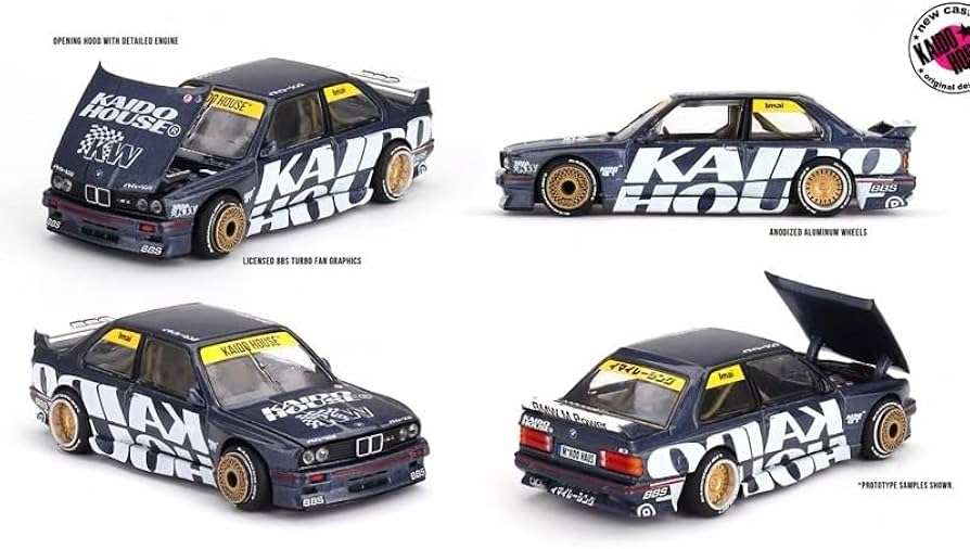 Amazon | 1/64 MINI GT Kaido House 街道ハウス M3 E30 青 154 [並行