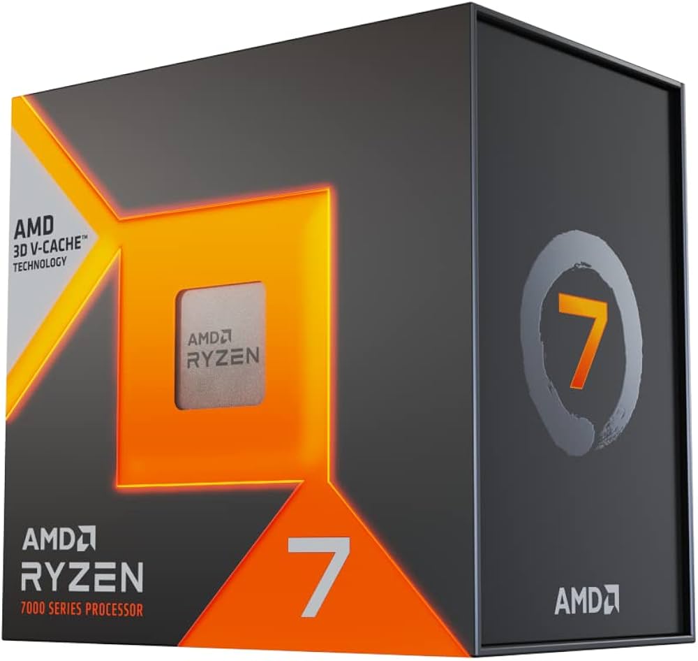 AMD Ryzensets 7 7800X3D Processor with 3D V Cache technology