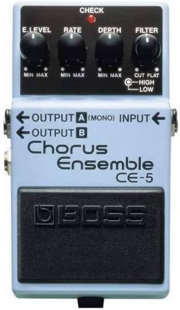 Amazon.com: BOSS CE-5 Stereo Chorus Ensemble Guitar Pedal (CE-5