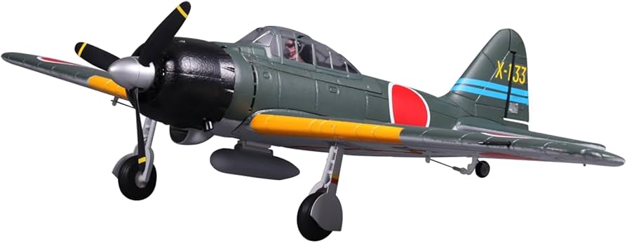 Amazon.com: Fms Rc Planes for Adults 800mm Zero V2 A6M3 RC