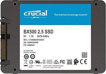 Amazon.com: Crucial BX500 500GB SATA LLL 2.5