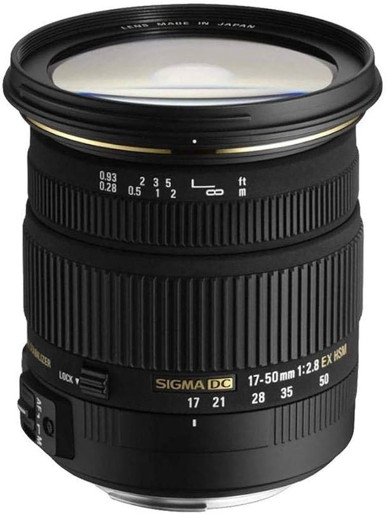 Sigma 17-50mm f/2.8 EX DC OS HSM FLD Large Aperture Standard Zoom