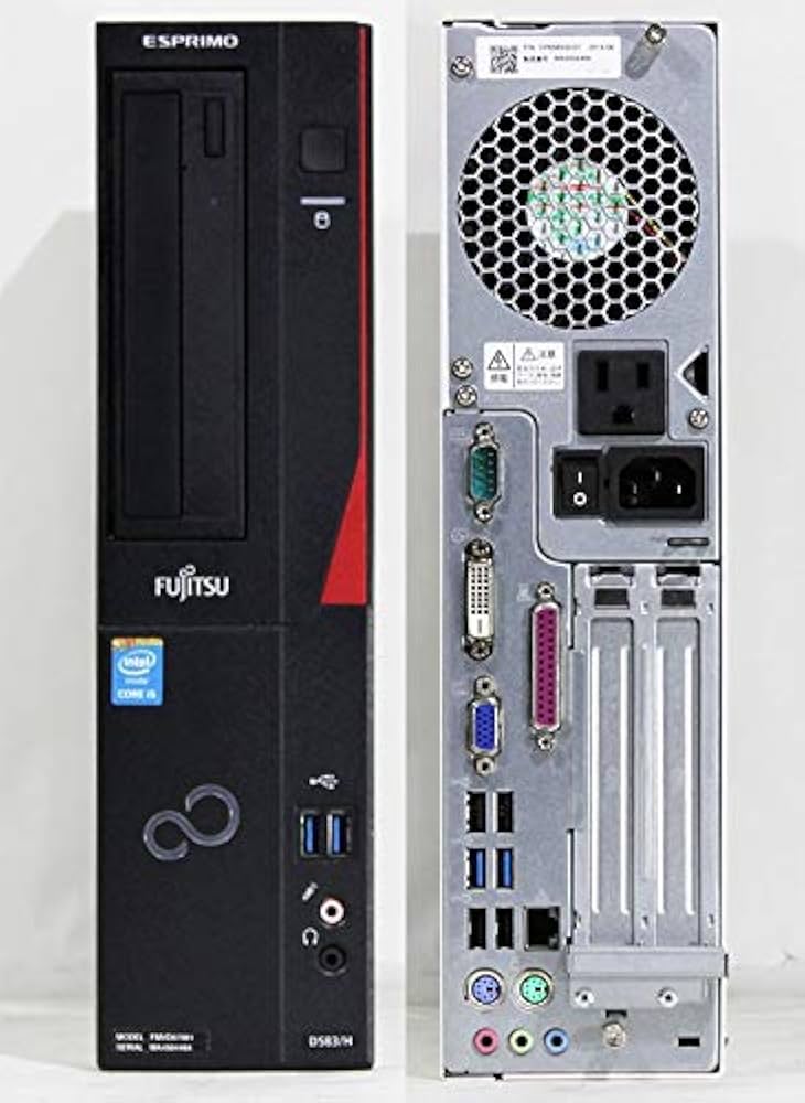Amazon.co.jp: 中古パソコン デスクトップPC FUJITSU ESPRIMO D582/G