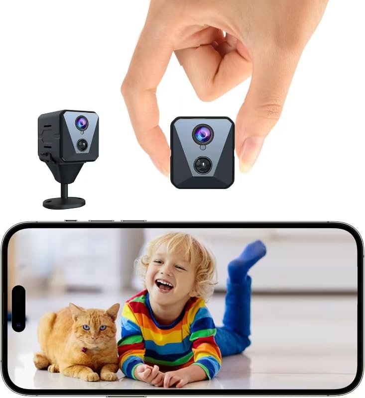 Amazon.com : Hidden Camera | Spy camera, Improved 2K WiFi Mini