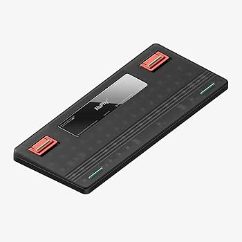 nuphy Teclado mecânico portátil Air75 V2 75%, teclado sem fio