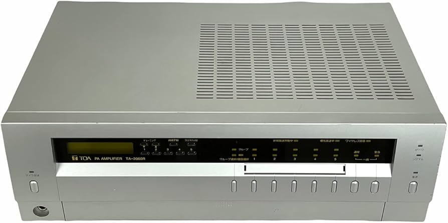 Amazon.co.jp: TOA 〔TA-2060〕 卓上型アンプ 60W 5局 : 楽器