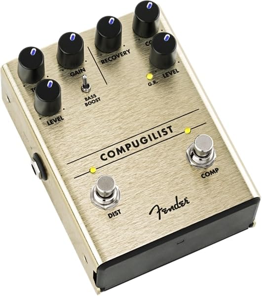 Amazon | Fender エフェクター Compugilist Comp/Distortion | ワウ
