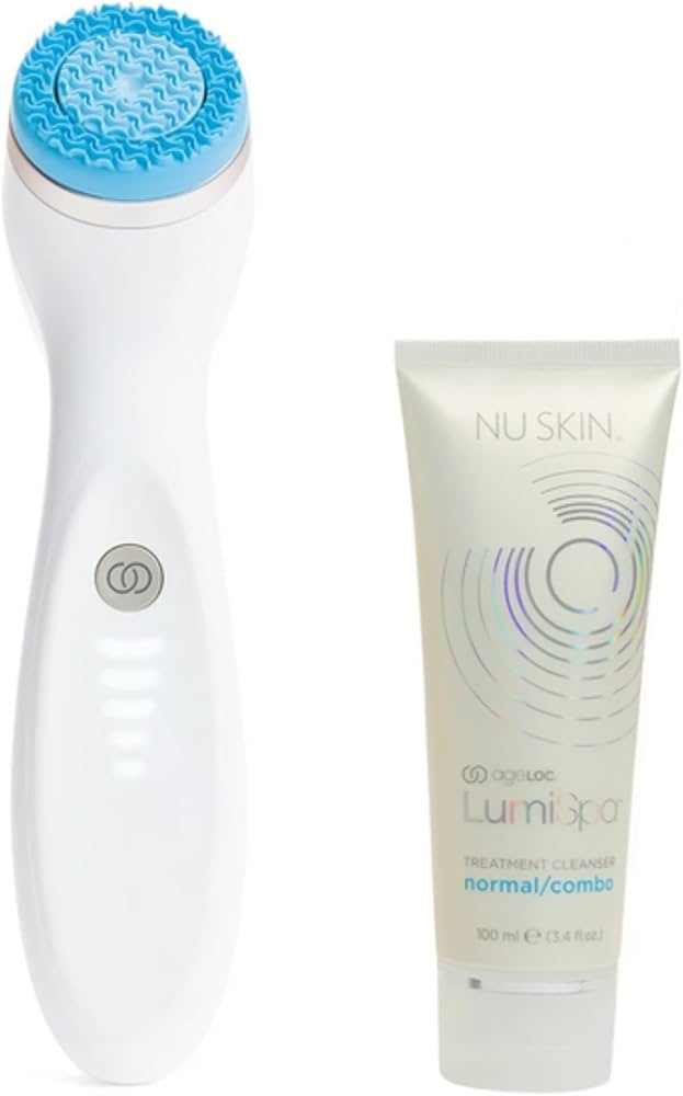NU SKIN lumispa 洗顔ブラシ + クレンジング ビスコ NU SKIN lumispa