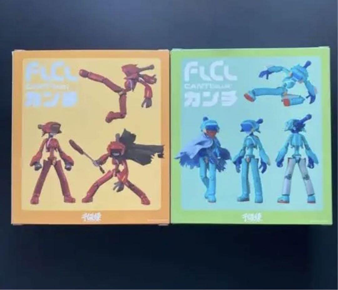 Amazon.co.jp: カンチ(赤)(青)セット FLCL フリクリ 千値練 TZ3QRBXJ