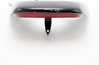 Amazon | リアスポイラーLEDセット 黒 ブラック ウイング バイク用