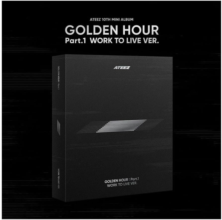 Amazon.co.jp: エイティーズ ATEEZ Golden Hour : Part.1 Work To Live