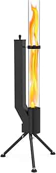 Amazon.co.jp: 58インチペレットストーブ、パティオヒーター木質
