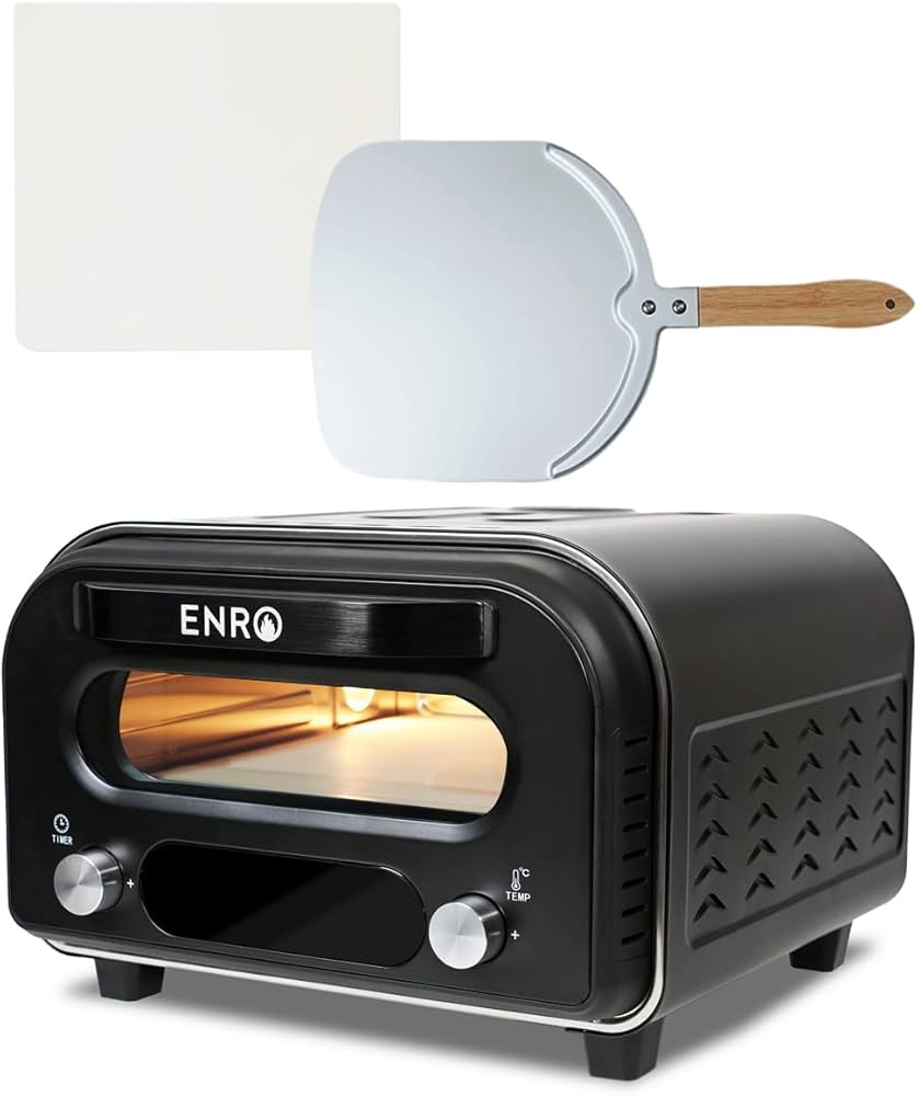 Amazon | ENRO 家電ピザ窯 電気式窯焼マスター 【自宅のキッチンで本格