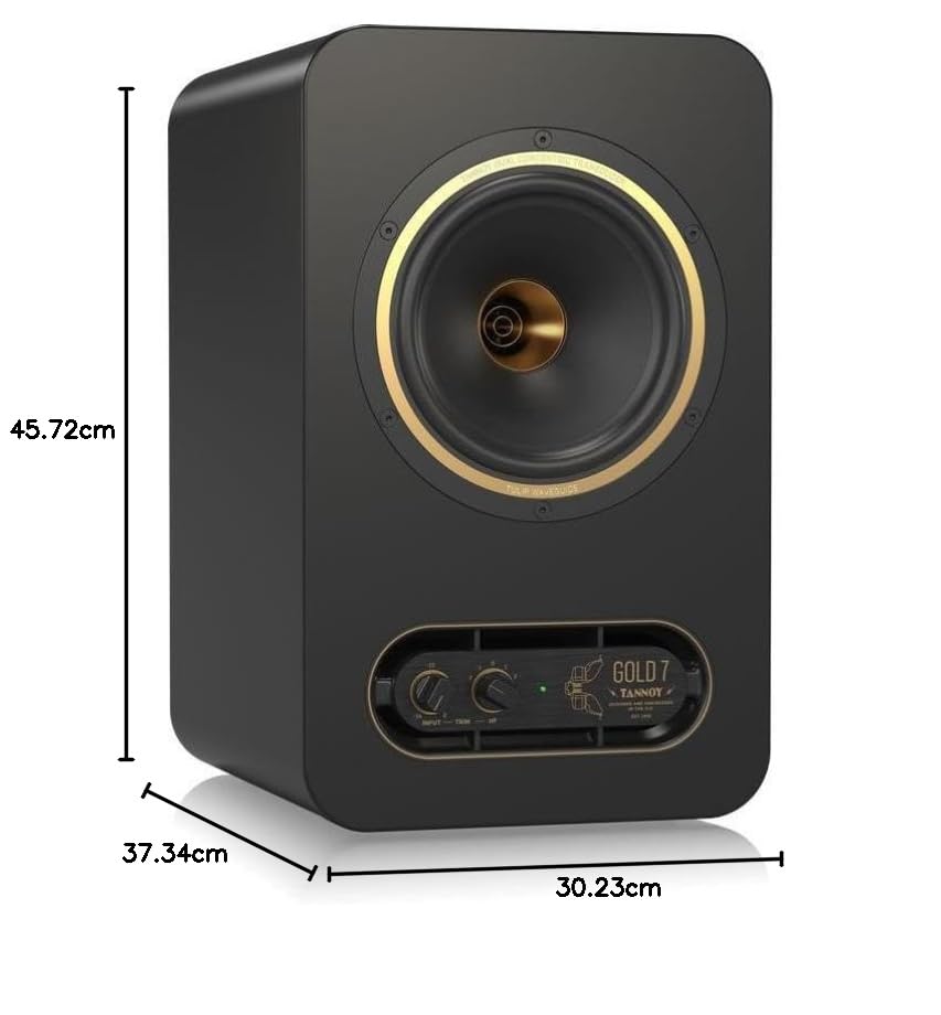 Amazon | Tannoy スタジオモニター (ゴールド7) | モニタースピーカー