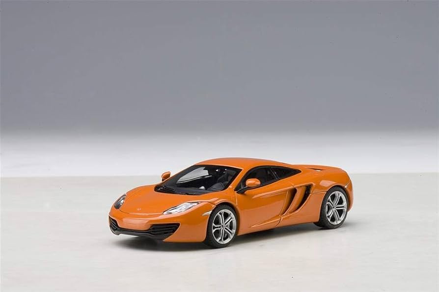 Amazon | AUTOart 1/43 マクラーレン MP4-12C (オレンジ) 完成品