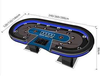 Amazon.co.jp: ポーカーテーブル トップ カップホルダー付き カジノ