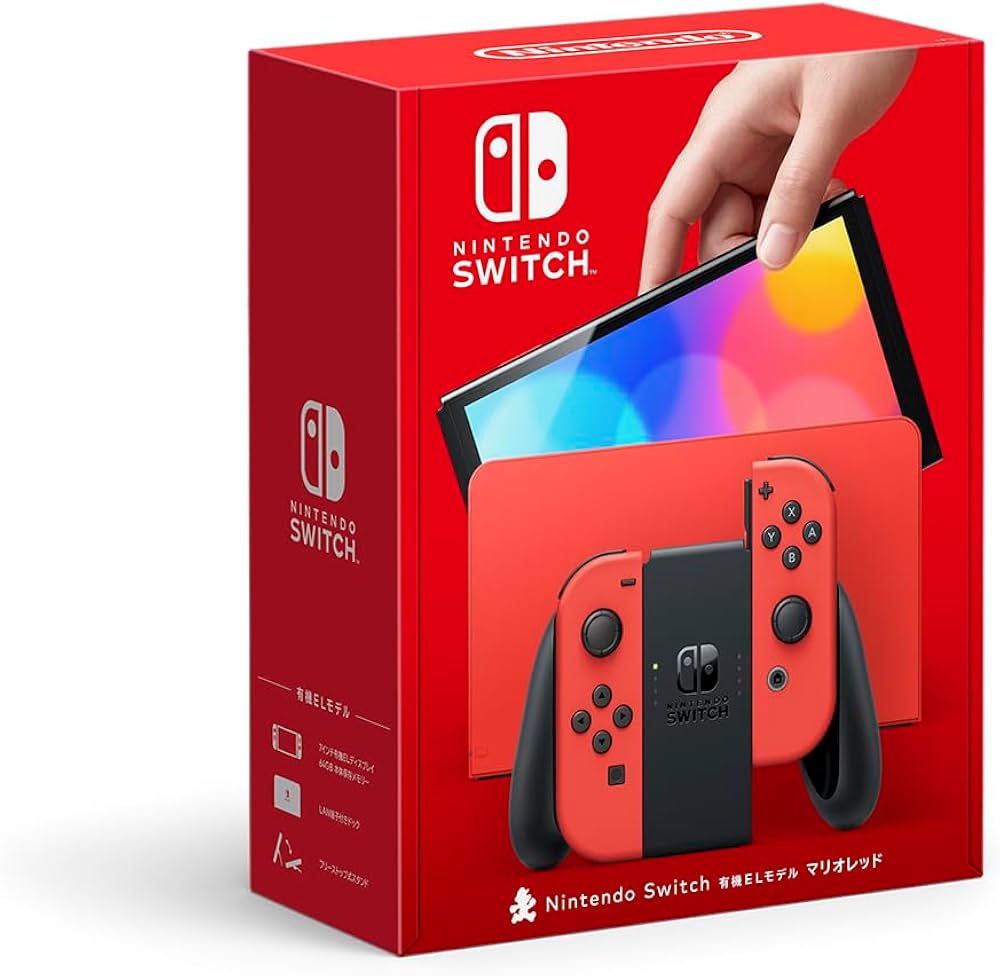 Amazon.co.jp: Nintendo Switch(有機ELモデル) マリオレッド : ゲーム