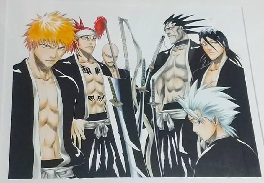 Amazon.co.jp: BLEACHブリーチ 久保帯人先生複製大判イラスト(額入り