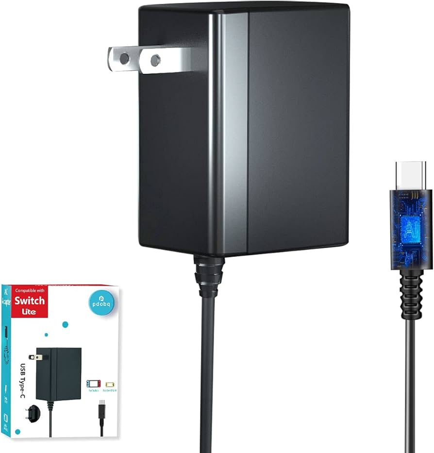 Amazon.com: Charger for Nintendo Switch with 5FT Charging Cable