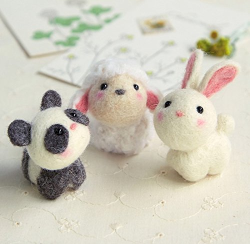 Amazon | スターターセット付き 動物のお友だち フェルトマスコット