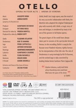 Amazon.com: Verdi : Otello [DVD] [2011] : Arena Di Verona: Movies & TV