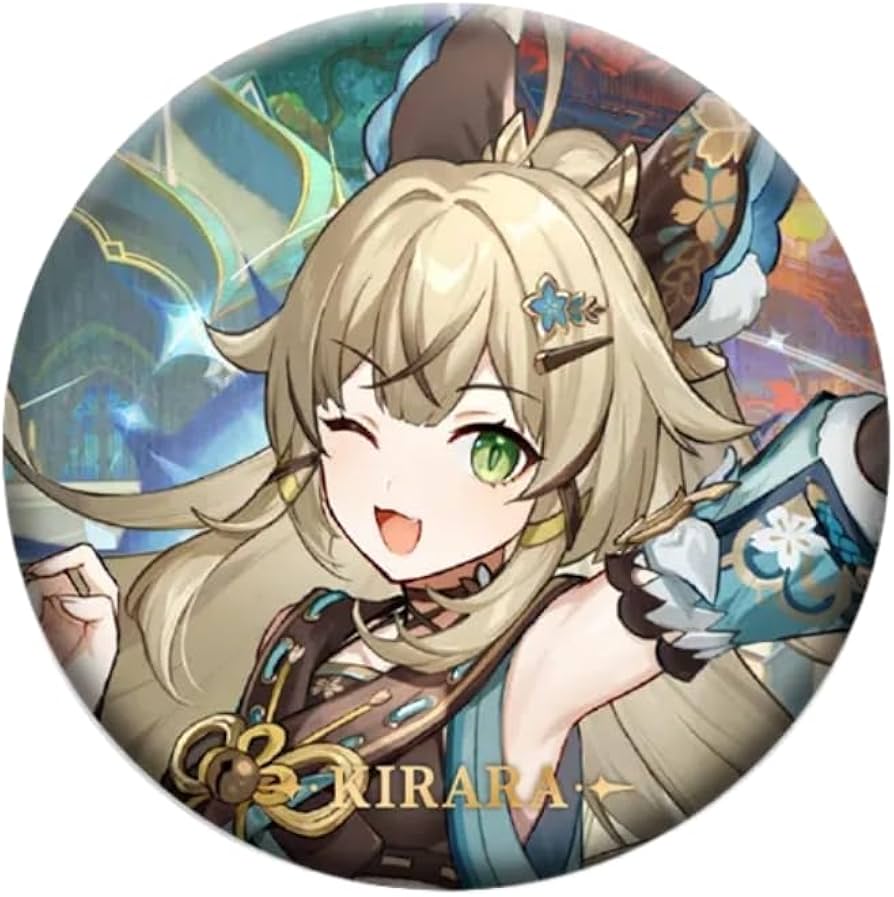 Amazon.co.jp: 原神シリーズ キャラクター缶バッジ Genshin 綺良々