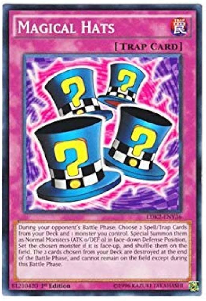 Amazon.co.jp: 遊戯王 英語版 LDK2-ENY36 Magical Hats マジカルシルク