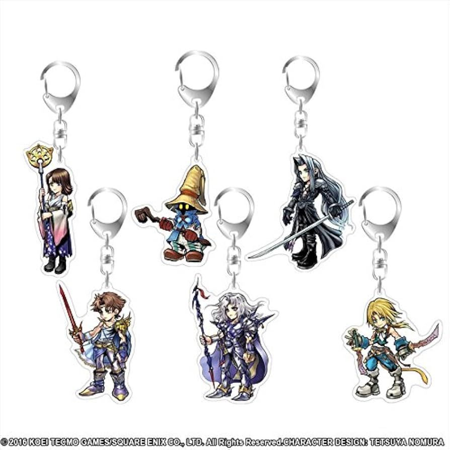 ディシディアファイナルファンタジー4周年記念大会景品ストラップ