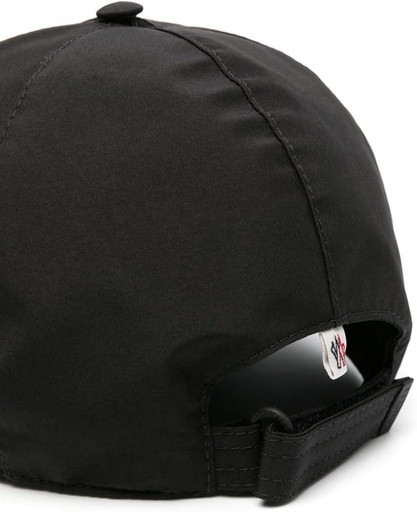 Amazon | Moncler メンズ ブラック トーナル ロゴ コットン ベース