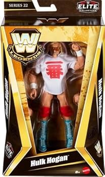 Amazon.co.jp: エリート ハルク ホーガン 一番 青ブーツ 赤サポーター