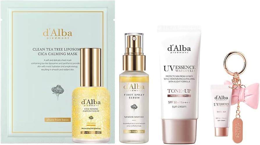 Amazon.co.jp: [d'Alba公式] ダルバスキンケア4点セット (※最短使用