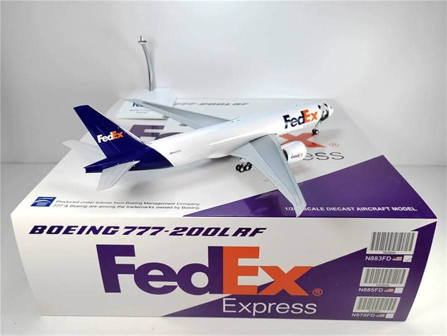 Amazon.co.jp: JC WINGS 1:200 完成品 for FedEx Express for Boeing