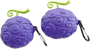 Amazon.co.jp: ワンピース 悪魔の実 AirPodsケース 対応 ゴムゴムの実