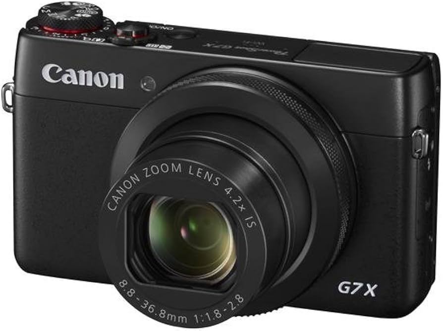 Canon PowerShot G7 X Digitalkamera schwarz: Amazon.de: Elektronik