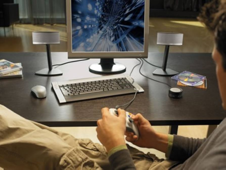 Bose Companion 5 Multimedia Speaker System – Graphite/Silver