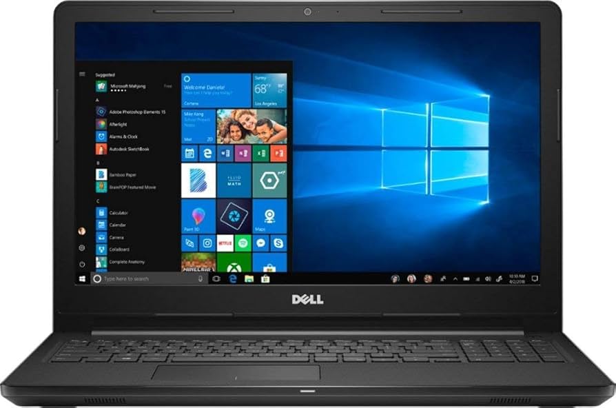 Amazon.com: Dell Inspiron 15.6” Touch Screen Intel Core i3 128GB