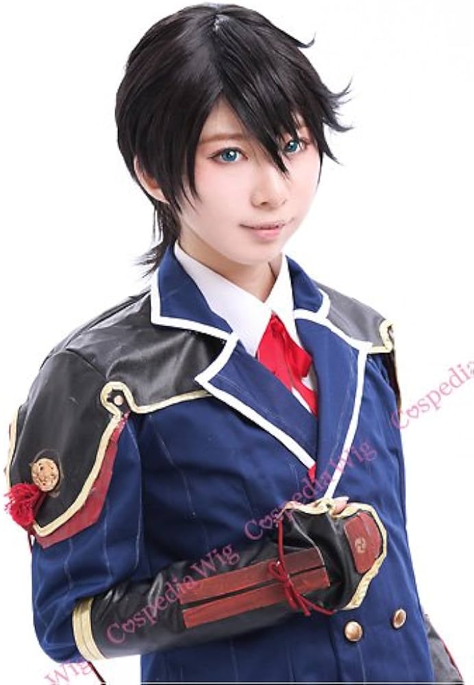 Amazon.co.jp: 刀剣乱舞 堀川国広 風 ウィッグ キャラウィッグ 美容師