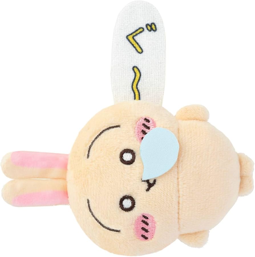 Amazon.co.jp: ちいかわ うさぎだらけくじ E賞 ぬいぐるみバッジ (ぐ