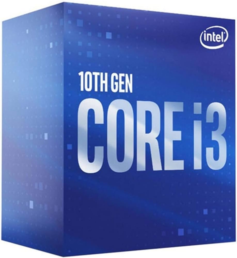 Intel® Core™ i3-10100F Desktop Processor 4 Cores up to 4.3 GHz