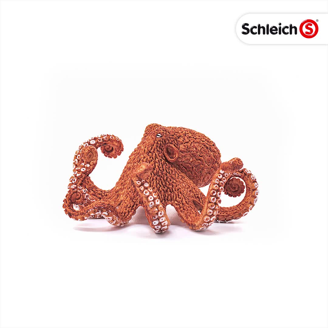 Amazon.co.jp: シュライヒ ワイルドライフ タコ フィギュア 14768