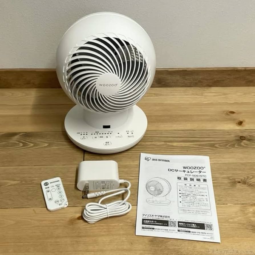 Amazon | アイリスオーヤマ DCサーキュレーター WOOZOO PCF-SDS15TC-W