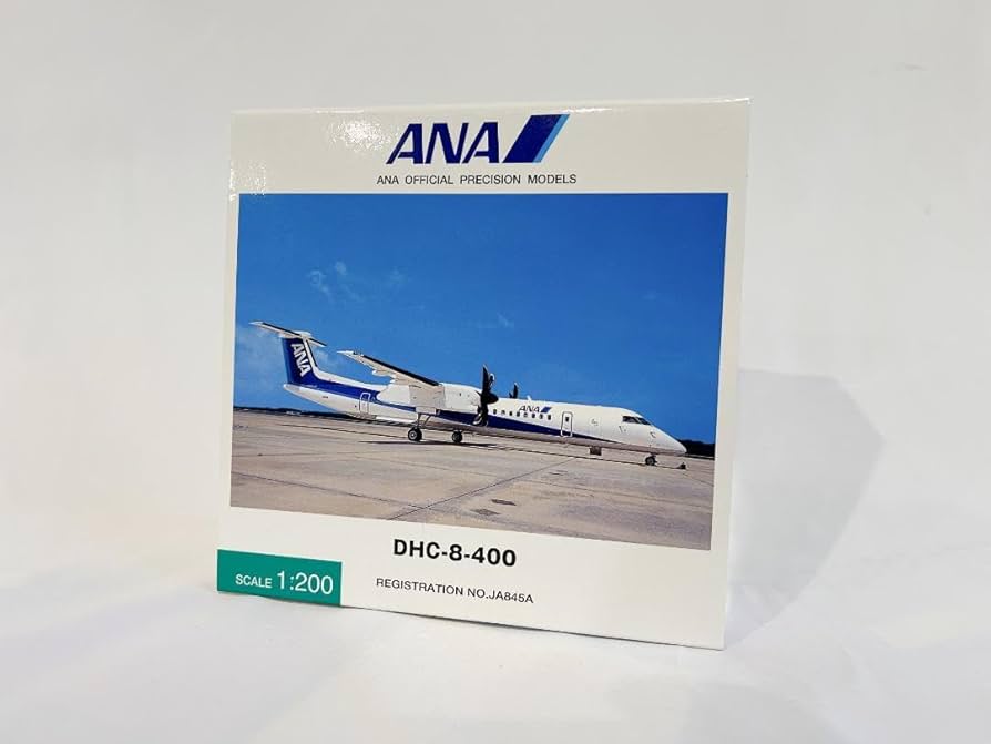 Amazon.co.jp: ANA 全日空商事 JA845A DH28008 DHC-8-400 1 200 : おもちゃ