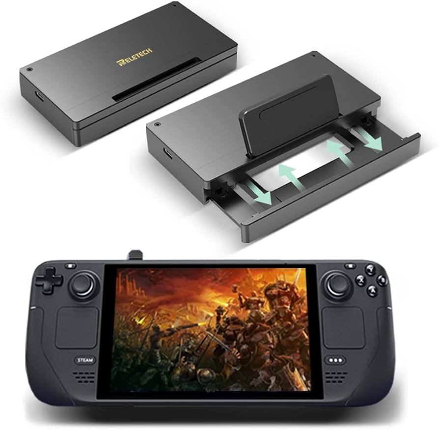 Amazon.com: Reletech Steam Deck Dock Station with Portable NVMe