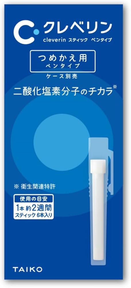 Amazon.co.jp: クレベリン スティック ペンタイプ つめかえ用 6本入り