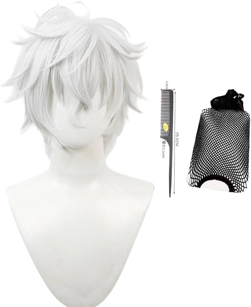 Amazon.co.jp: コスプレウィッグ 叢雲カゲツ 変装用ウィッグ ショート