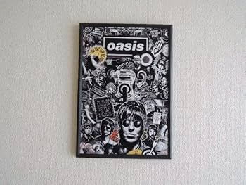 Amazon.co.jp: A4 額付き ポスター オアシス Oasis ノエルギャラガー