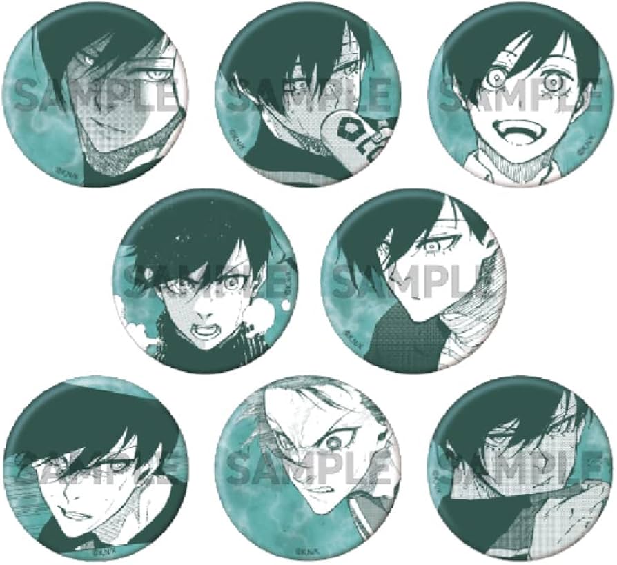 Amazon.co.jp: ブルーロック展 推しキャラ缶バッジ 糸師凛