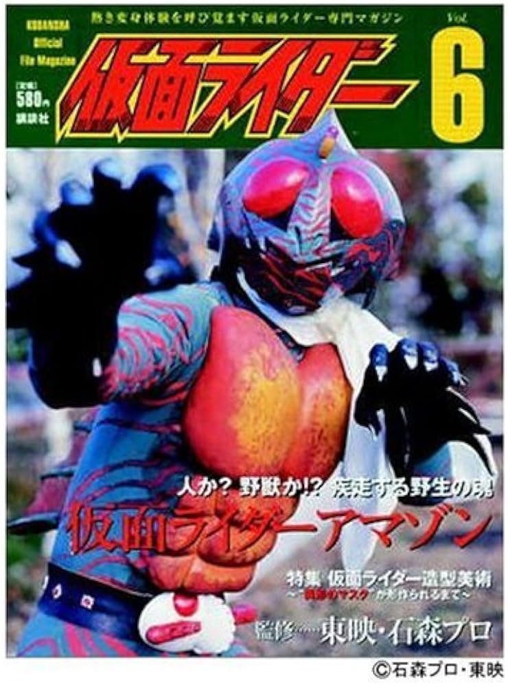 仮面ライダー Vol.6 (OFFICIAL FILE MAGAZINE(オフィシャルファイル